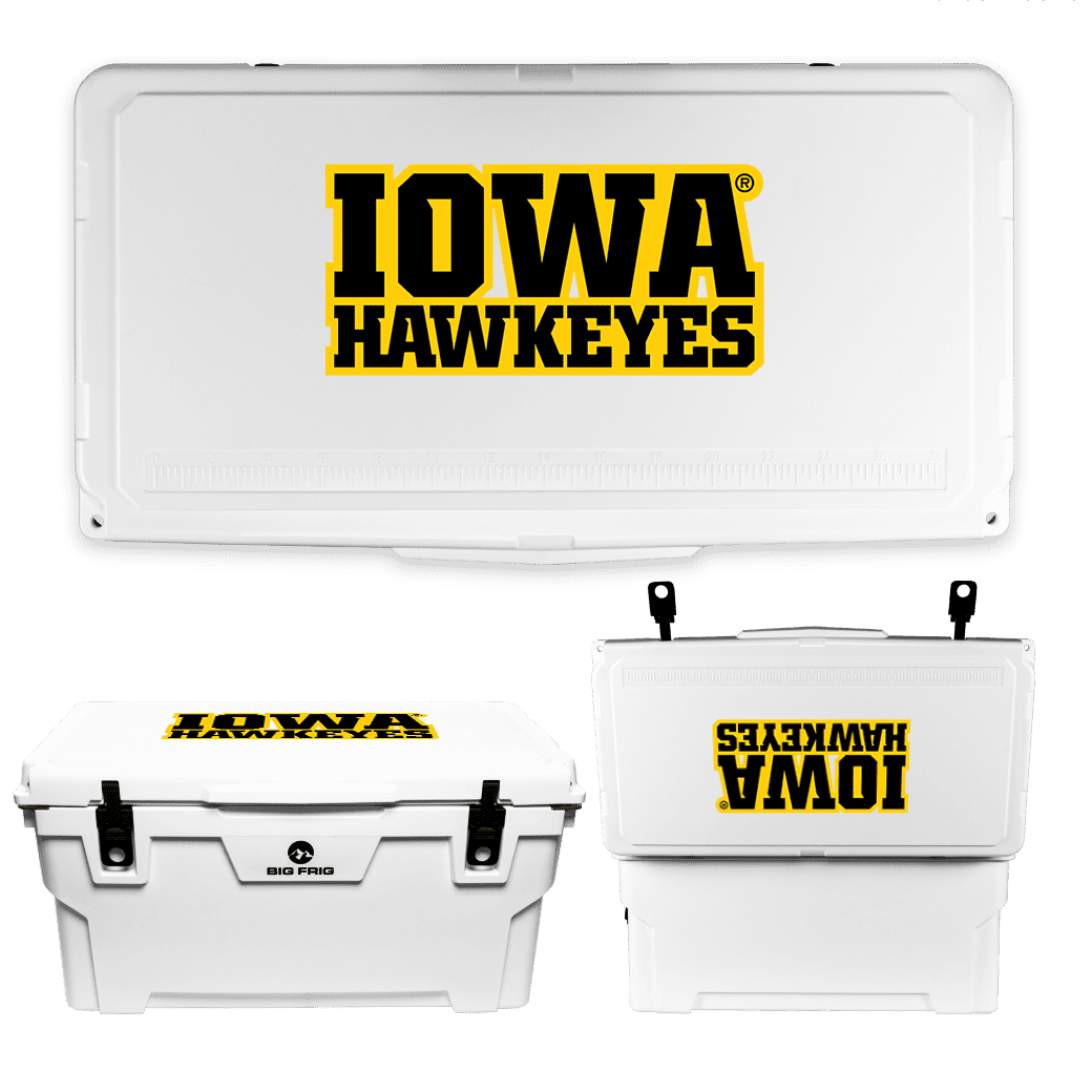 Iowa Hawkeyes Wordmark Cooler