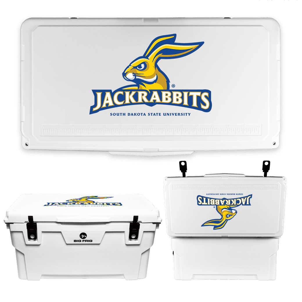 SDSU Jackrabbits Head Wordmark Cooler