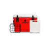 20 qt Red & White Badlands Cooler