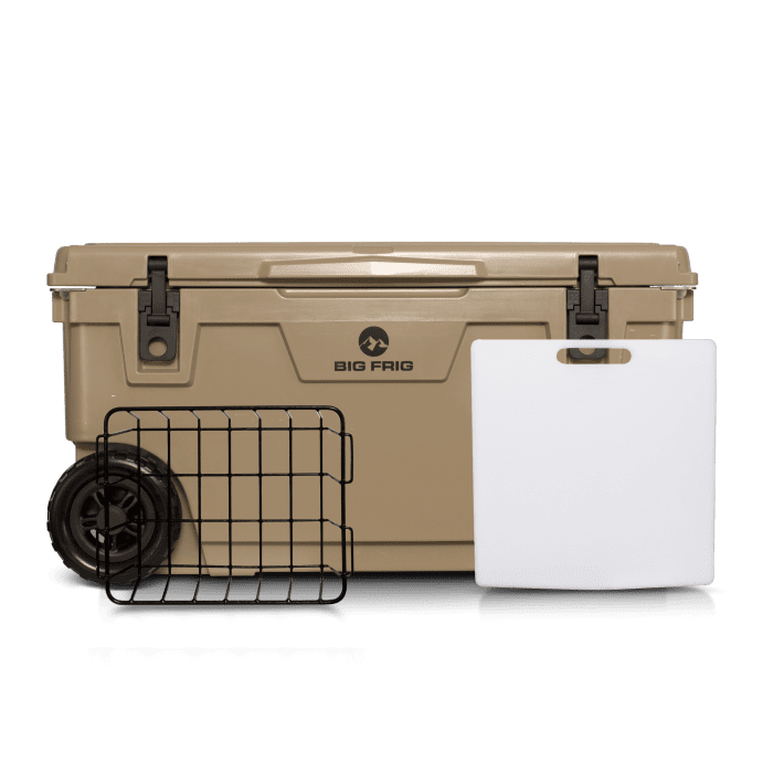 70 qt Sand Badlands Cooler with Wheels