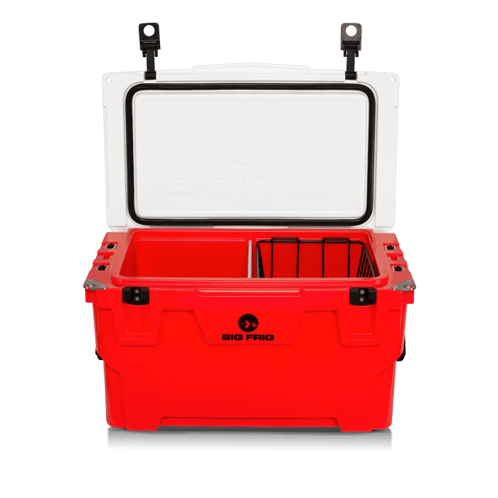 45 qt Red & White Badlands Cooler