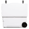 70 qt White Badlands Cooler with Wheels