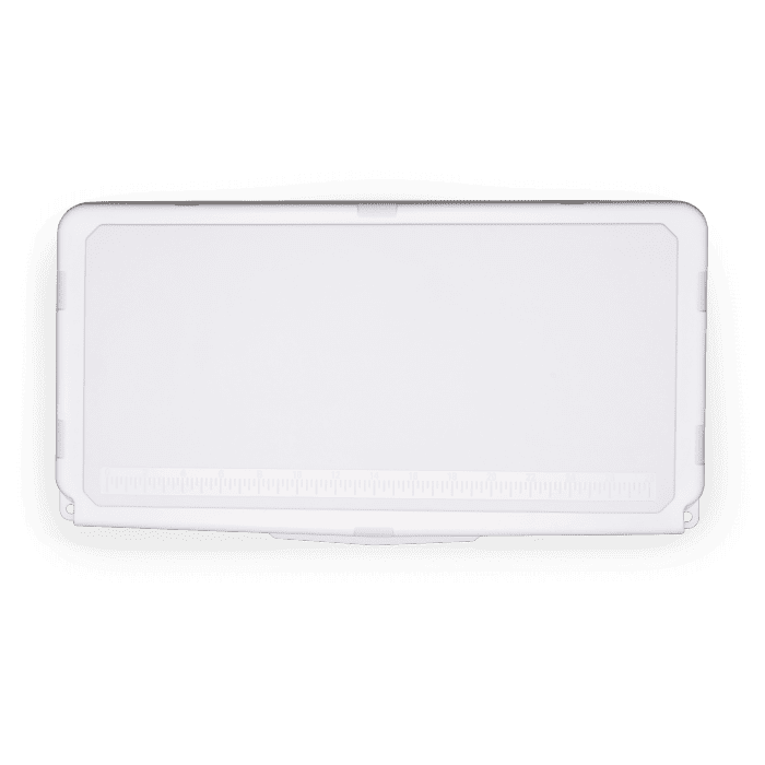 70 qt White Badlands Cooler with Wheels